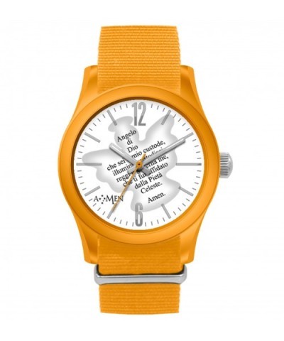 Orologio Angelo Custode Amen Arancio