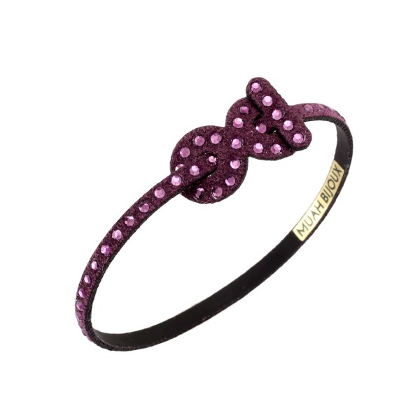 Bracciale Muah Bijoux tennis viola