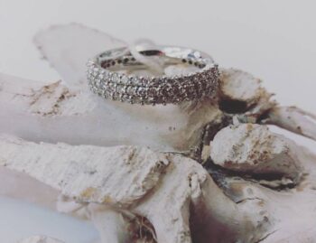 Anello Fascia Oro Bianco