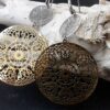Orecchini Oro Bianco e Oro Giallo