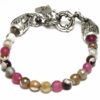 Bracciale Portonovo Agata Rosa Variegato
