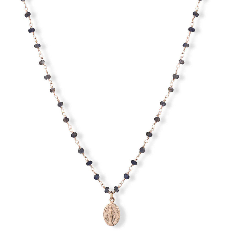 Collana Amen Romance Agata Grigia