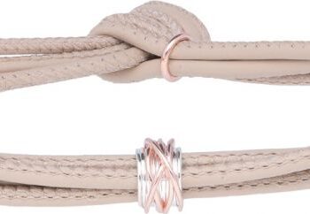 BRACCIALE MINI PANNA IN ORO ROSA 9 KT E ARGENTO 925