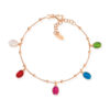 BRACCIALE MADONNINE SMALTATO MULTICOLOR