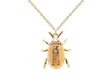 COLLANA AMULETO BALANCE BEETLE