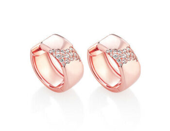 ORECCHINI IN ARGENTO 925 COLORE ROSE