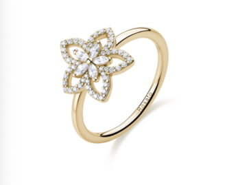 anello fiore gaia